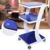 3 Layer Salon SPA Trolley Stand Cart Beauty Machine Bracket, Beauty Tattoo Rolling Cart Tray with 4 Wheels Cart Stand for Barber Shop, Spa Center, Home view 2