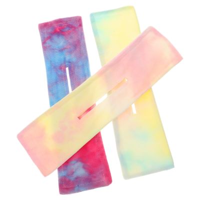 Beaupretty Elegant Bow Hair Curler Fabric Hairbands for Messy Bun Maker Women Random Color