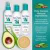 Fairy Tales Curly Q Hydrating Kids Shampoo, Conditioner, and Styling Spray Gel -Travel Kit- Paraben, Sulfate, Gluten, and Nut Free - For All Curl Types Including Multi Cultural Hair  3.3oz (3 Pack) view 4