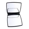 EUTECH Fashion Compact Cosmetic Mirror, Elegant Compact Purses Makeup Mirror, Small Compact Mirror 2 x 1 Magnification, Square, Perfect for Purses - Travel, Black view 1