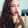 EUTECH Fashion Compact Cosmetic Mirror, Elegant Compact Purses Makeup Mirror, Small Compact Mirror 2 x 1 Magnification, Square, Perfect for Purses - Travel, Black view 2