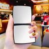 EUTECH Fashion Compact Cosmetic Mirror, Elegant Compact Purses Makeup Mirror, Small Compact Mirror 2 x 1 Magnification, Square, Perfect for Purses - Travel, Black view 4