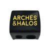 Arches and Halos Eyebrow Pencil Sharpener - Makeup Pencil Sharpener with Stainless Steel Blade for Precision Brow Shaping and Highlighting - 1 pc view 2