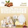 Valentines Day Gifts Spa Gift Basket Set for Women 17-Piece Almond Luxury Spa Gift Set Bath & Body Care Kit with Shower Gel | Christmas, Mothers Day Gift for Mom, Birthday Gifts for Her, Wife, Mom view 2