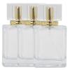 50ml Perfume Bottle - Glass Spray Perfume Bottle with Spray Applicator Empty Atomizer Bottle Perfume Refillable Bottle Liquid Container Transparent Perfume Spray Perfume Atomizer Bottle(03) view 1