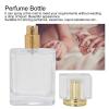 50ml Perfume Bottle - Glass Spray Perfume Bottle with Spray Applicator Empty Atomizer Bottle Perfume Refillable Bottle Liquid Container Transparent Perfume Spray Perfume Atomizer Bottle(03) view 2