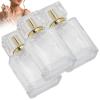 50ml Perfume Bottle - Glass Spray Perfume Bottle with Spray Applicator Empty Atomizer Bottle Perfume Refillable Bottle Liquid Container Transparent Perfume Spray Perfume Atomizer Bottle(03) view 4