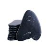Authentic Gua Sha Jade Stones Asian Owned, GuaSha Facial Tool, Face Body Massage SPA Acupuncture Therapy Trigger Point Treatment (Obsidian) view 1