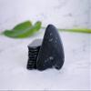 Authentic Gua Sha Jade Stones Asian Owned, GuaSha Facial Tool, Face Body Massage SPA Acupuncture Therapy Trigger Point Treatment (Obsidian) view 3