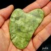 Authentic Gua Sha Jade Stones Asian Owned, GuaSha Facial Tool, Face Body Massage SPA Acupuncture Therapy Trigger Point Treatment (jade) view 2
