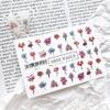 IBDI Flower Nail Decals / Sliders #527 for Manicure or Pedicure, Decal for Nails, Slider for Manicures and Pedicures, Nail Art view 2