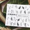 IBDI Leaf Nail Decals / Sliders #540 for Manicure or Pedicure, Decal for Nails, Slider for Manicures and Pedicures, Nail Art view 1