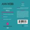 Ann Webb Facial Milk Cleanser - Gentle Daily Face Wash for All Skin Types. Thick, Hydrating, Moisturizing Cleanser w/Lactic Acid AHA Nourish & Rejuvenate 2oz view 4