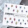 IBDI Flower Nail Decals / Sliders #536 for Manicure or Pedicure, Decal for Nails, Slider for Manicures and Pedicures, Nail Art view 1