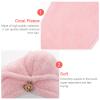 Beaupretty 4pcs Quick Drying Hair Towels for Women Ultra Absorbent Microfiber Hair Drying Caps Lightweight for Bath Gym Travel Solid Colors view 3