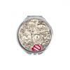 British Bus London Eyes Big Ben UK Hand Compact Mirror Round Portable Pocket Glass view 1