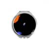 Planet Red Blue Dark Night Sky Hand Compact Mirror Round Portable Pocket Glass view 1