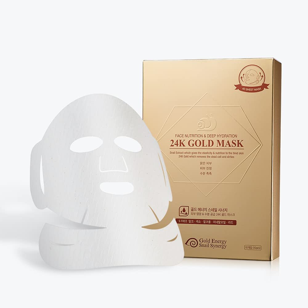 24K Gold Snail Nutrition and Deep Hydration Mask