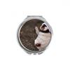 Antarctic Penguin mas Cap Nature Hand Compact Mirror Round Portable Pocket Glass view 1