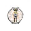 Dog Clothes Watercolor Lovely Illustration Hand Compact Mirror Round Portable Pocket Glass view 1