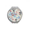 Desert Cactus Savanna Blue Trees Hand Compact Mirror Round Portable Pocket Glass view 1
