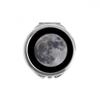 Big Moon Dark Night Sky Hand Compact Mirror Round Portable Pocket Glass view 1