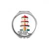 Hong Kong Shan Heritage Hand Compact Mirror Round Portable Pocket Glass view 1