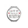 Got It From My Monitor Graduation Season Hand Compact Mirror Round Portable Pocket Glass view 1
