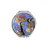 Red Leaves Science Nature Scenery Hand Compact Mirror Round Portable Pocket Glass view 1