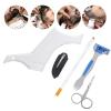 Beard Grooming Kit for Men, Beard Shaping Tool,with Beard Stencil Shaping & Grooming Mustache and Beard Comb kit for Modern Men with Hair Grooming view 4