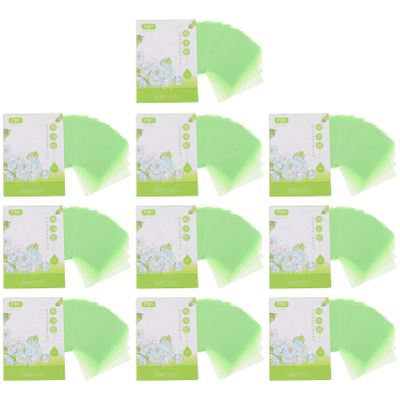 Beaupretty 10 Boxes Oil Blotting Paper Sheets Facial Oil Control Absorption Film Tissue Makeup Blotting Paper Makeup Tools for Men Women