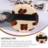 6pcs Leopard Print Puff loose powder applicator makeup remover sponge foundation apply pad Cosmetic sponge puff makeup puffs pads Body Makeup synthetic sponge dry powder make up view 2