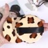 6pcs Leopard Print Puff loose powder applicator makeup remover sponge foundation apply pad Cosmetic sponge puff makeup puffs pads Body Makeup synthetic sponge dry powder make up view 3
