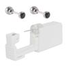 CHUANCI Pair Disposable Sterile Ear Piercing Unit Ear Cartilage Tragus Helix Piercing Gun NO Pain Piercer Tool Machine Choose Design (Pair 4mm Black Zircon) view 1