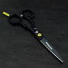 5.5 Inch Hair Cutting Scissors Barber Hairdressing Scissors Barber Salon Styling Scisors Barber Accessories Professional Japanese Haircut Shears For Hair Salon Clips view 3