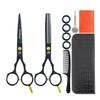 5.5 Inch Hair Cutting Scissors Kit 11PCS Barber Hairdressing Scissors Set Barber Salon Shears Barber Accessories Professional Japanese Haircut Shears For Hair Salon Clips view 1