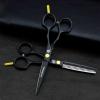 5.5 Inch Hair Cutting Scissors Kit 11PCS Barber Hairdressing Scissors Set Barber Salon Shears Barber Accessories Professional Japanese Haircut Shears For Hair Salon Clips view 2