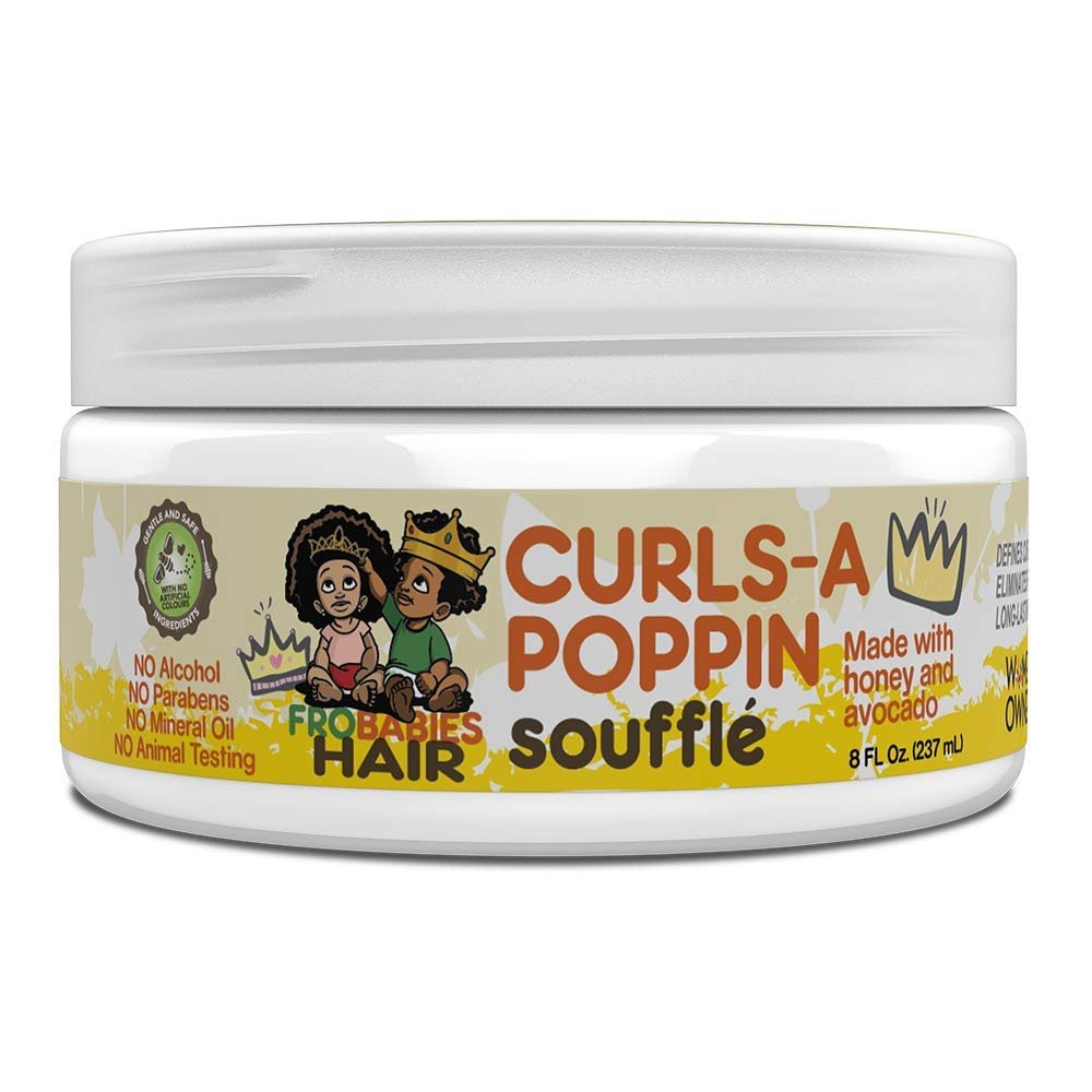FroBabies Hair Curls-A Poppin Souffl 8oz - 2 PACK