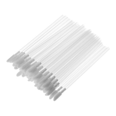 Hegebeck Disposable Lip Brushes Make Up Brush Lipstick Lip Gloss Wands with Soft Brush Head Applicator Tool Makeup Beauty Tool 200 Pcs