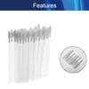 Hegebeck Disposable Lip Brushes Make Up Brush Lipstick Lip Gloss Wands with Soft Brush Head Applicator Tool Makeup Beauty Tool 200 Pcs view 3