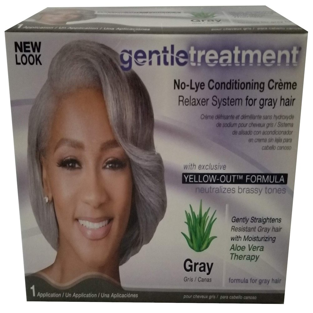 Gentle Treatment Relaxer for Grey No-lye Kit, 1count - SET OF 4