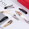 60 Pcs Snap Hair Clips with Storage Box, 2 Inch No Slip Metal Hair Clips Barrettes for Styling, Hair Pins Accessories for Toddlers, Girls, Kids, Teens, Women(Gold, Silver, Black) view 3