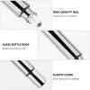 10 Ml Essential Oil Roller Bottles Empty Refillable Roll on Bottles with Stainless Steel Balls for Women Essence, Perfume or Other Liquids, 6pcs, Silver. view 4