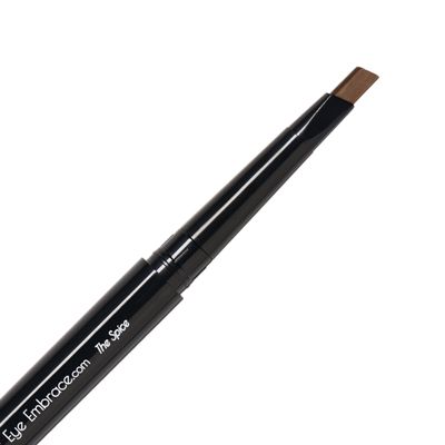 Eye Embrace The Spice: Auburn Brown Eyebrow Pencil  Waterproof, Double-Ended Automatic Angled Tip & Spoolie Brush, Cruelty-Free