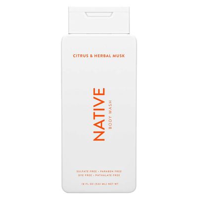 Native Body Wash - Citrus & Herbal Musk - 18 oz (532ml)