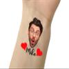Face Custom Temporary Tattoo Waterproof Look Real Personalized Tattoo Stickers Wedding Party Birthday Gift view 1