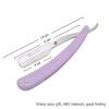 5.5 Inch Pink Hair Scissors Kit Professional Hairdressing Scissors Barber Hairdressing Tools Salon Hair Clips Haircut Comb Razor Accessories For Hair Barber Shop Shears view 2