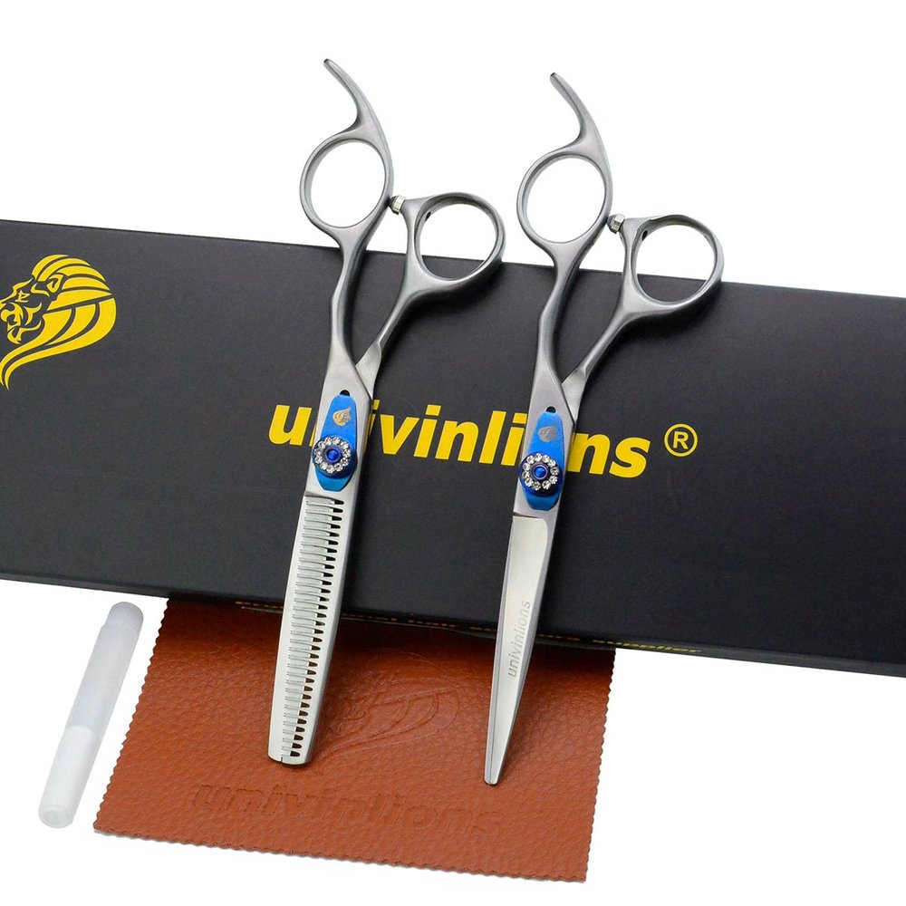 6.0 Inch Hair Clipper Professional Hairdressing Scissors Hair Cutting Thinning Scissors Kit Comb Barber Accessories Shears For Hairdresser Hairdressing Salon Supplies