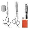 6.0 Inch Hairdressing Scissors Kit Professional Hair Cutting Scissors Set Comb Barber Accessories Shears For Hairdresser Hair Clipper Salon Hair Clips Barber Shop Supplies view 1