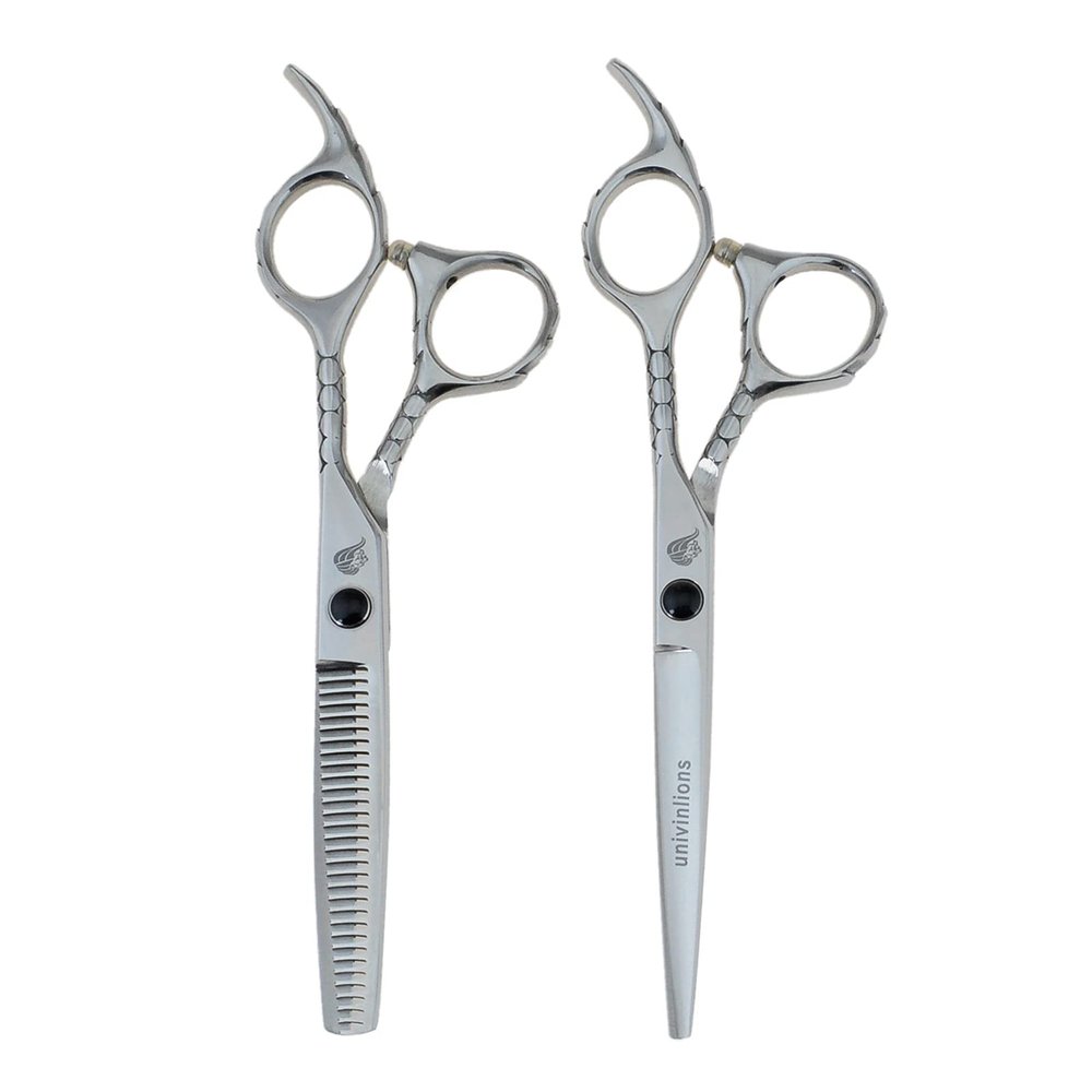 6.0 Inch Hairdressing Scissors Professional Hair Cutting Scissors Set Comb Razor Barber Accessories Japanese Shears For Hairdresser Hair Clipper Salon Hair Clips Barber Shop